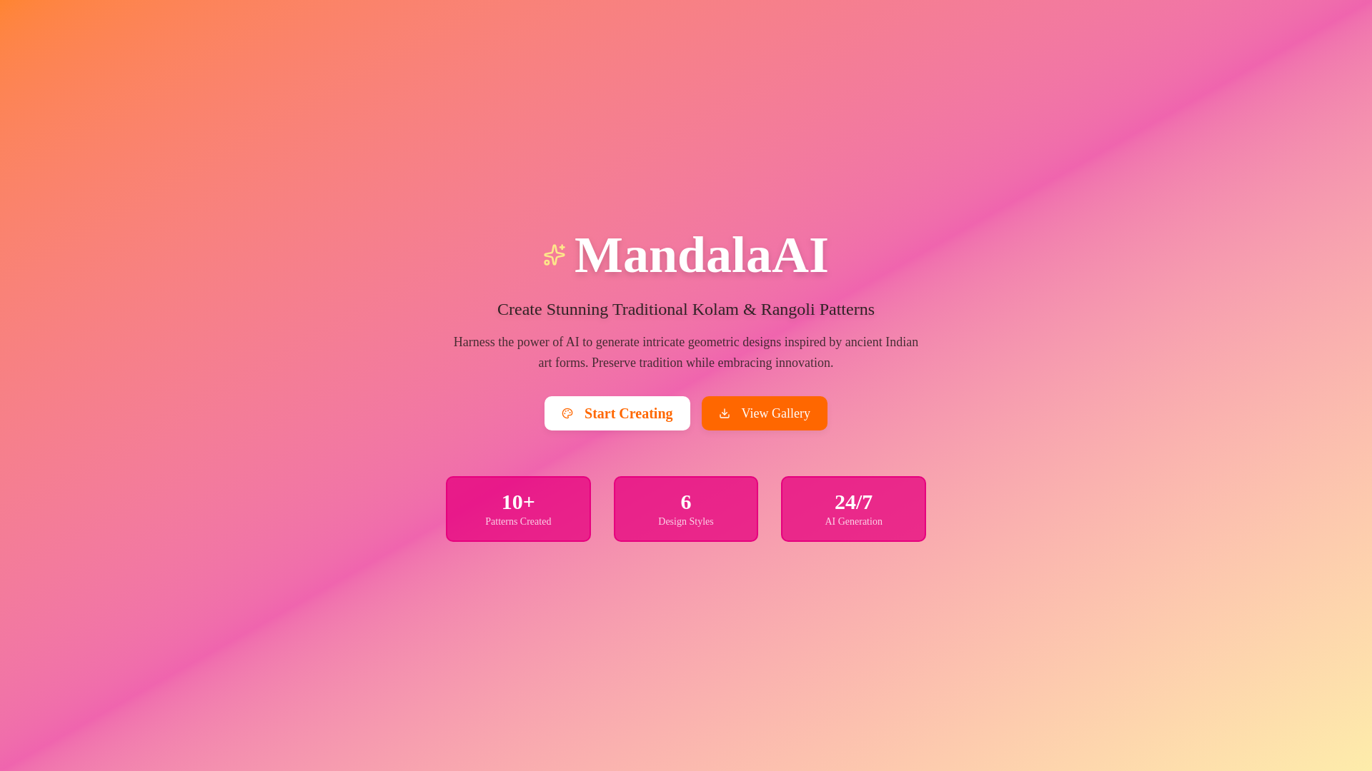 website screenshot of https://mandala-ai.pages.dev/