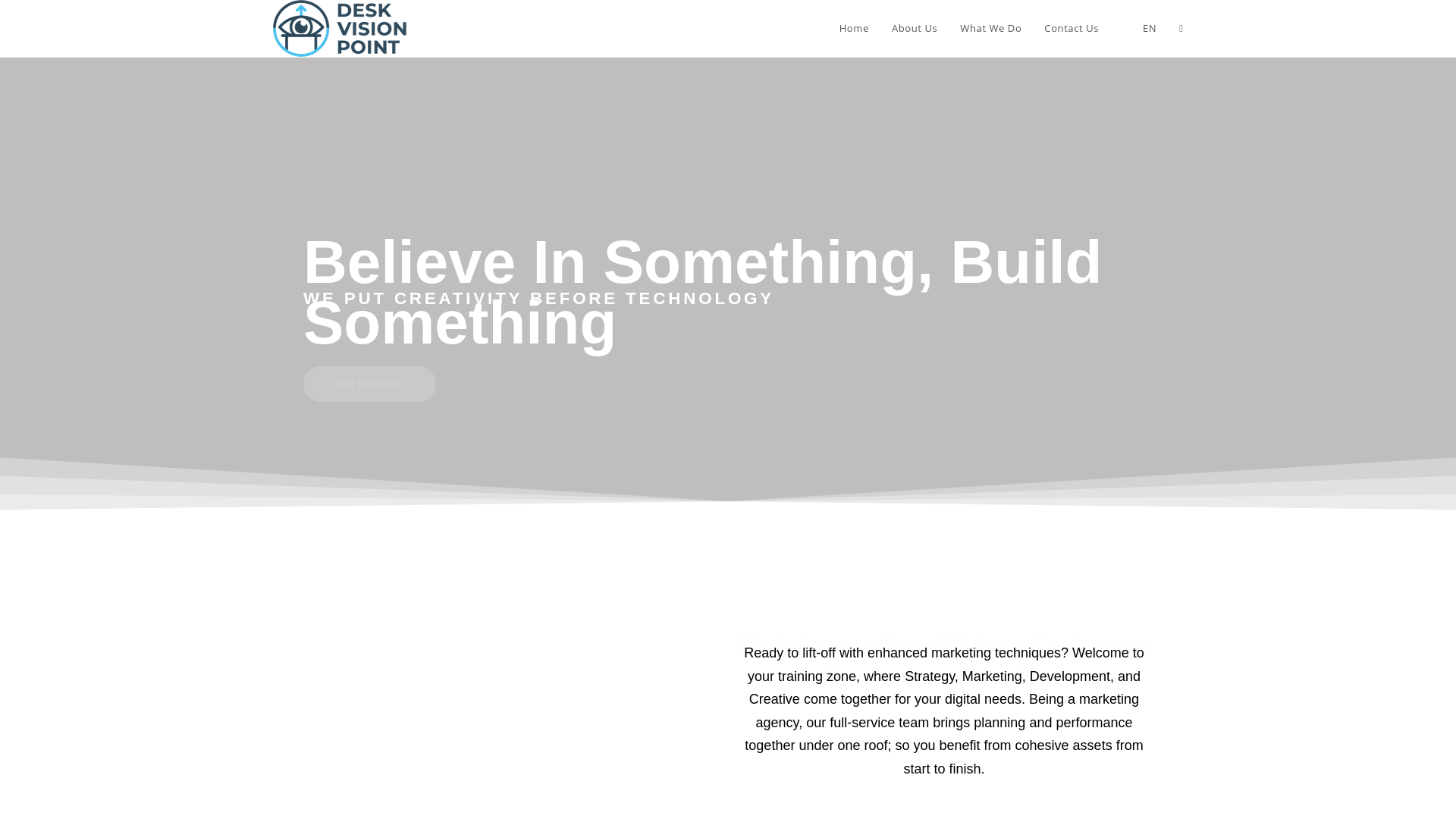 website screenshot of https://desk-visionpoint.com