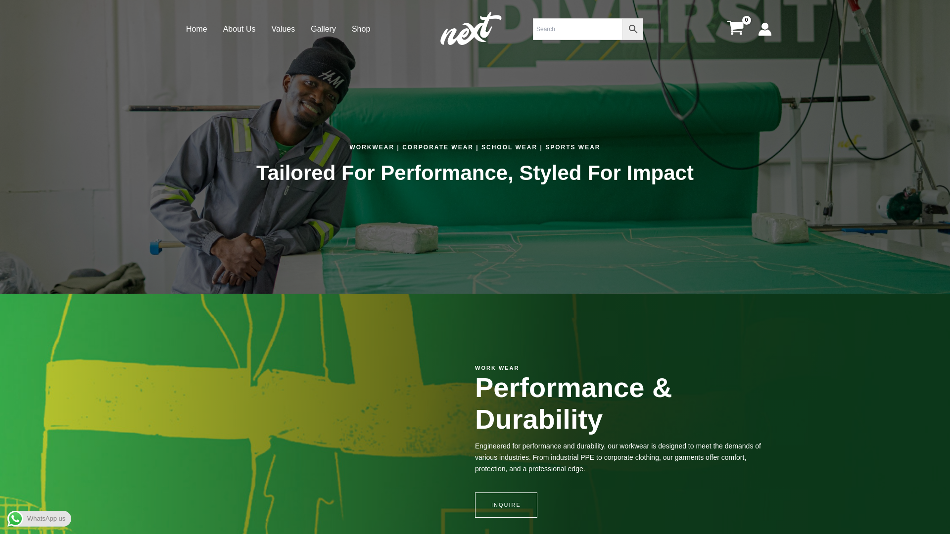 website screenshot of https://nextlevelplatinum.co.zw