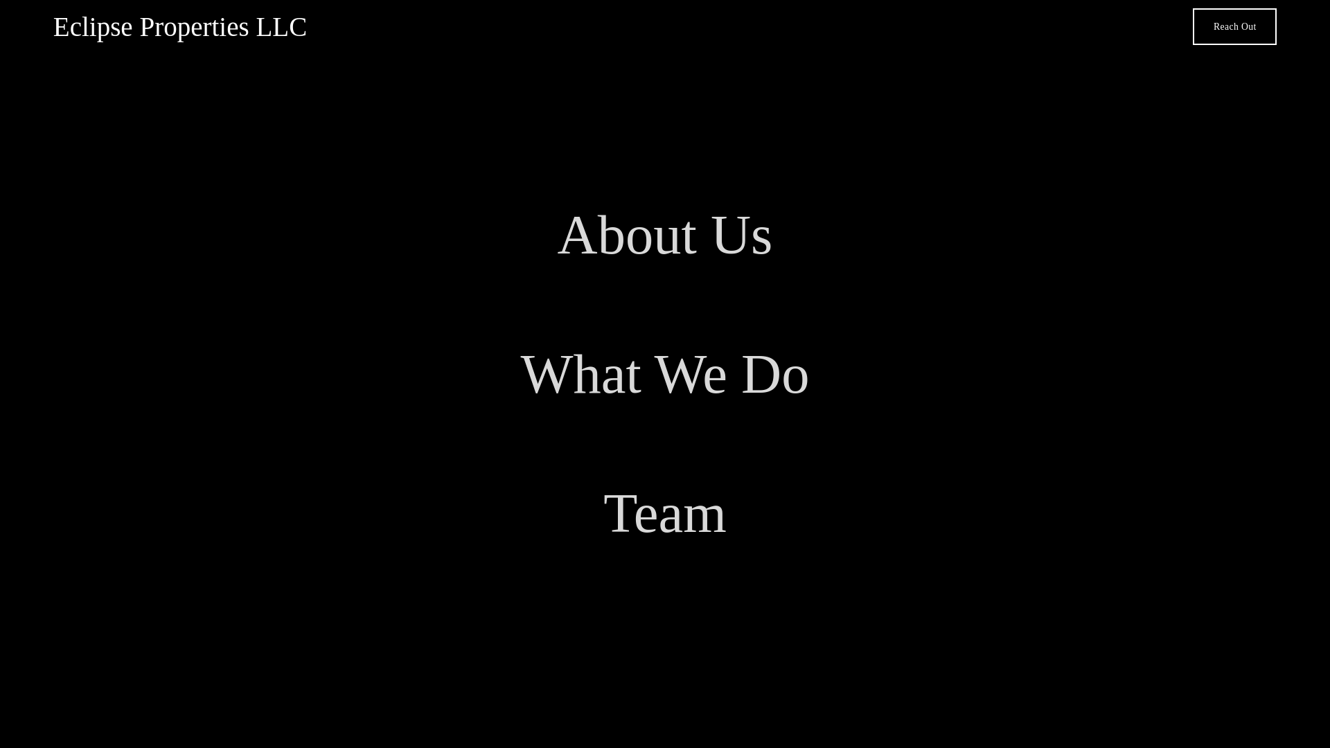 website screenshot of https://eclipsepropertiesllc.com/