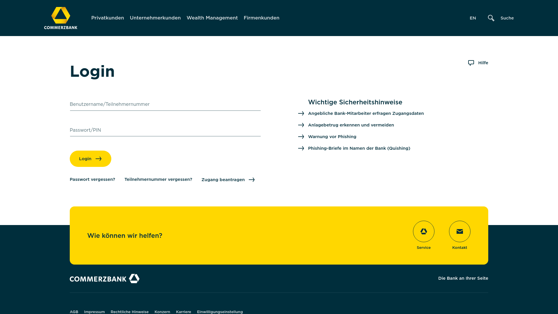 website screenshot of https://txft.meinteresa.com.ar