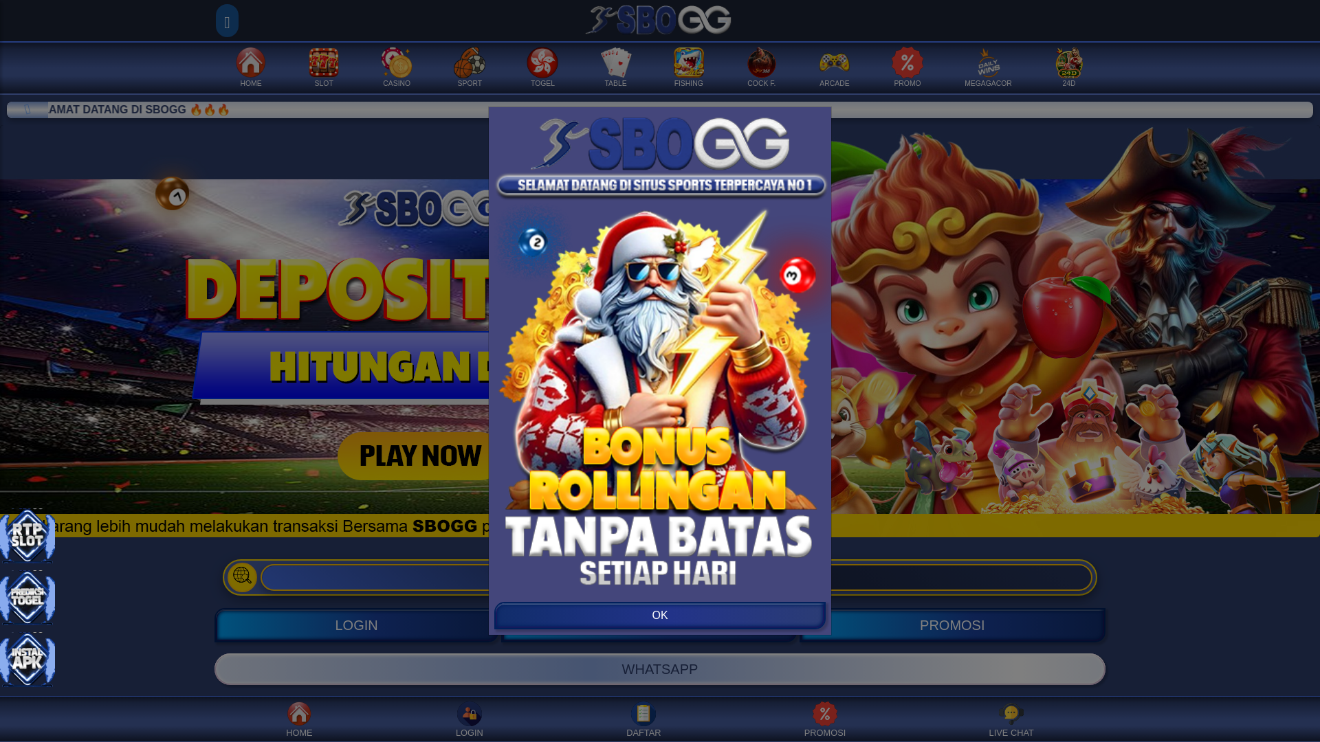 website screenshot of https://sboggjakarta.com/