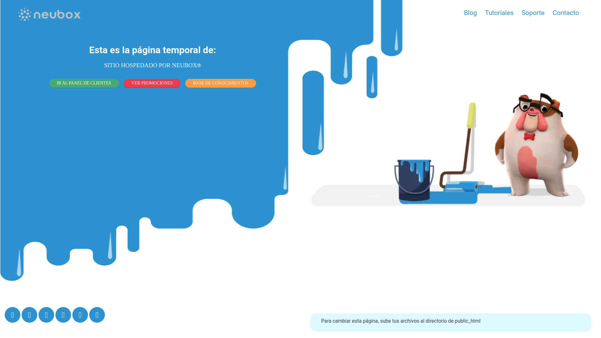 website screenshot of https://websmedicos.com/