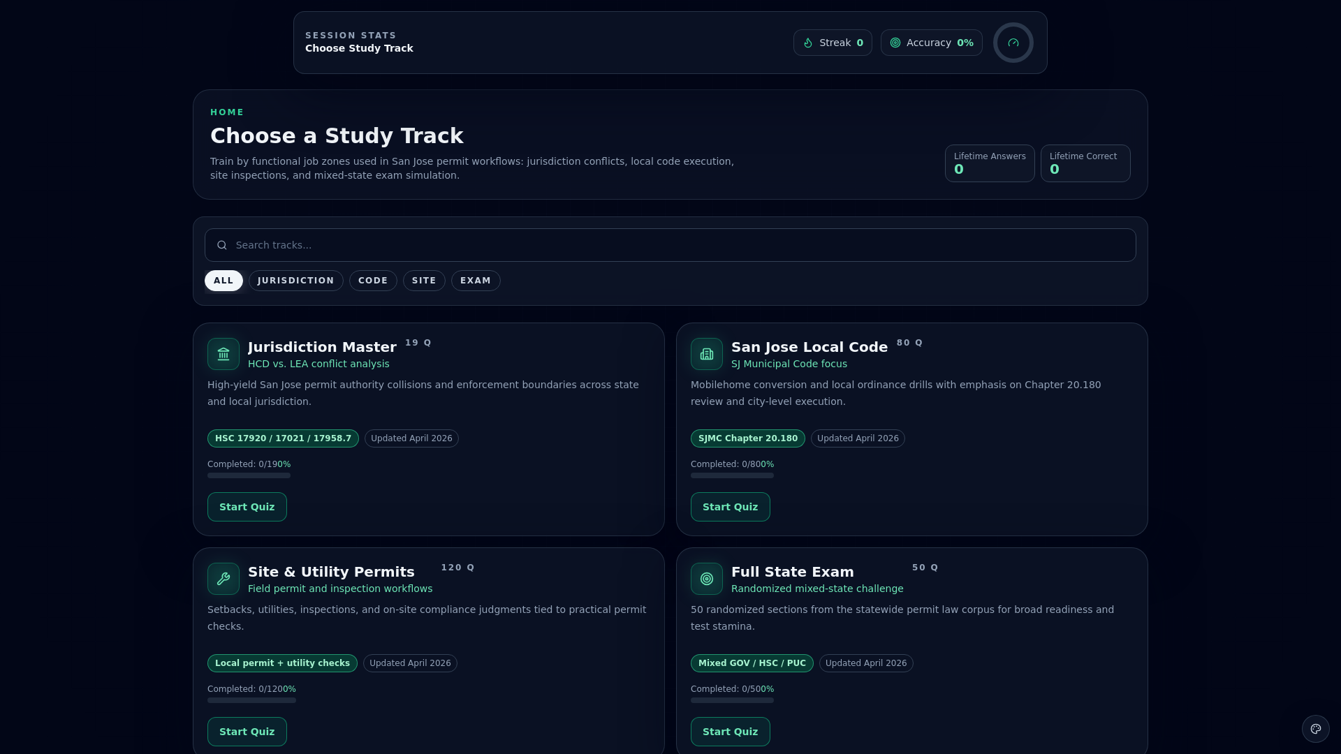 website screenshot of https://legal-quiz-app.pages.dev/