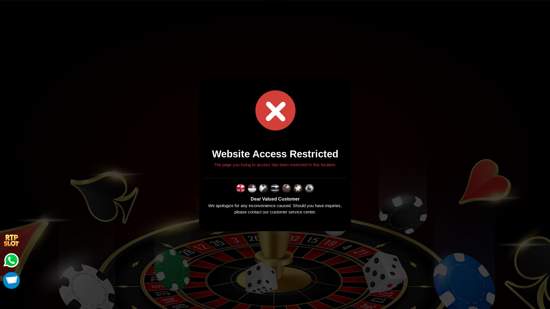 website screenshot of https://cakar76yes.blog/