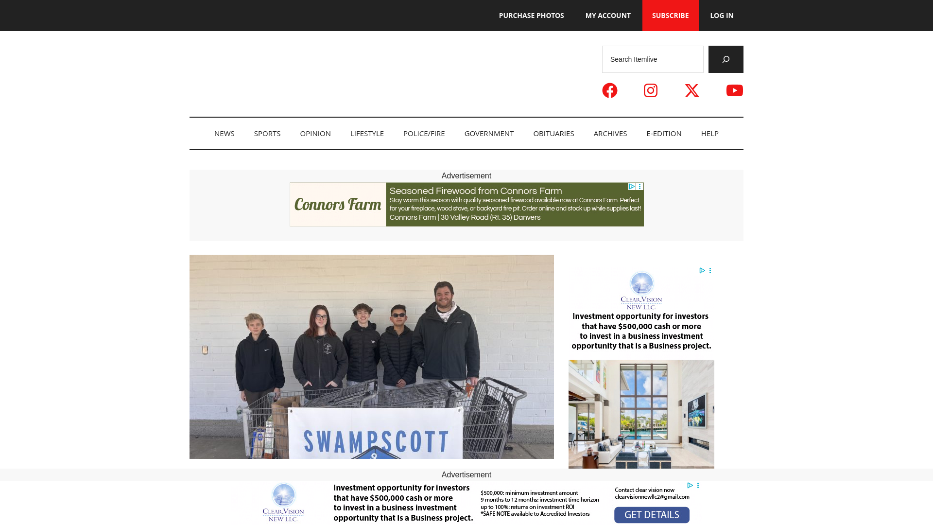 website screenshot of https://itemlive.com/2026/04/01/swampscott-student-leaders-give-back/