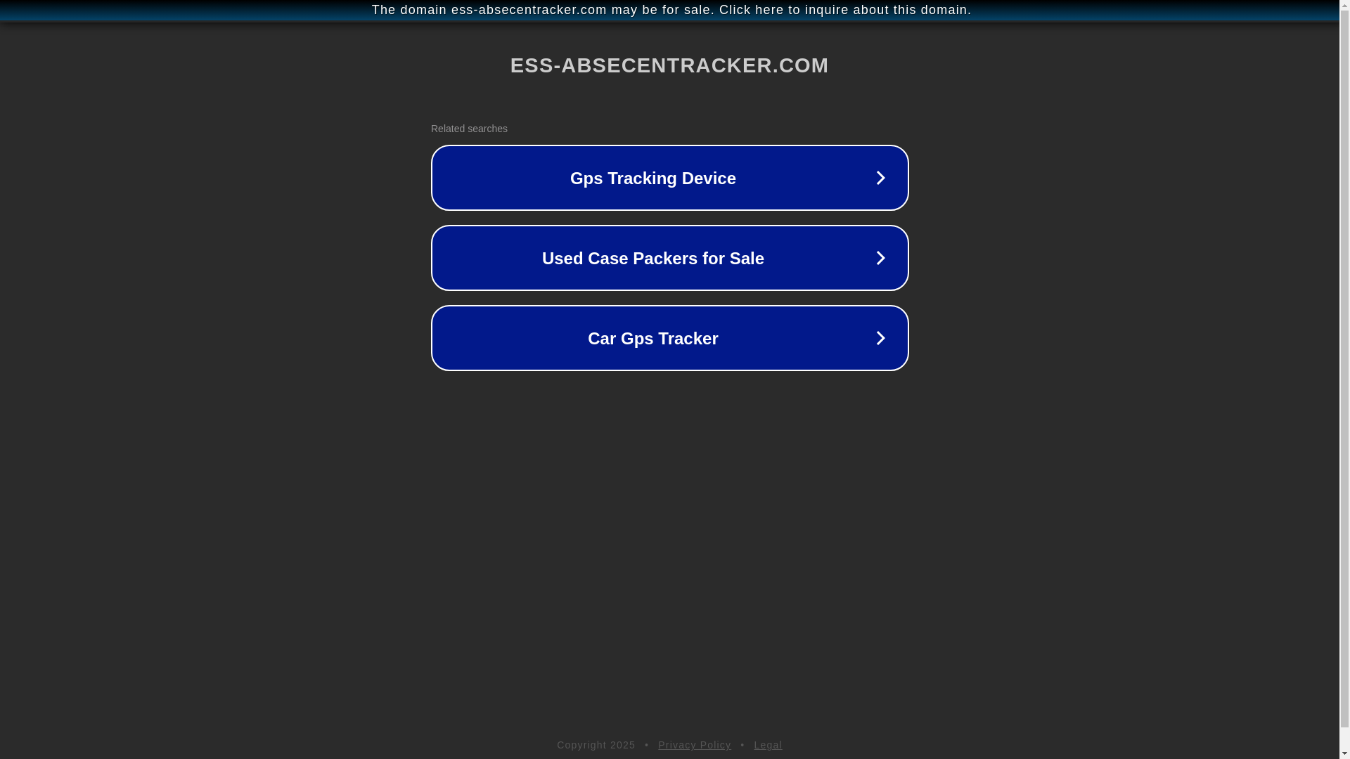 website screenshot of https://ess-absecentracker.com/
