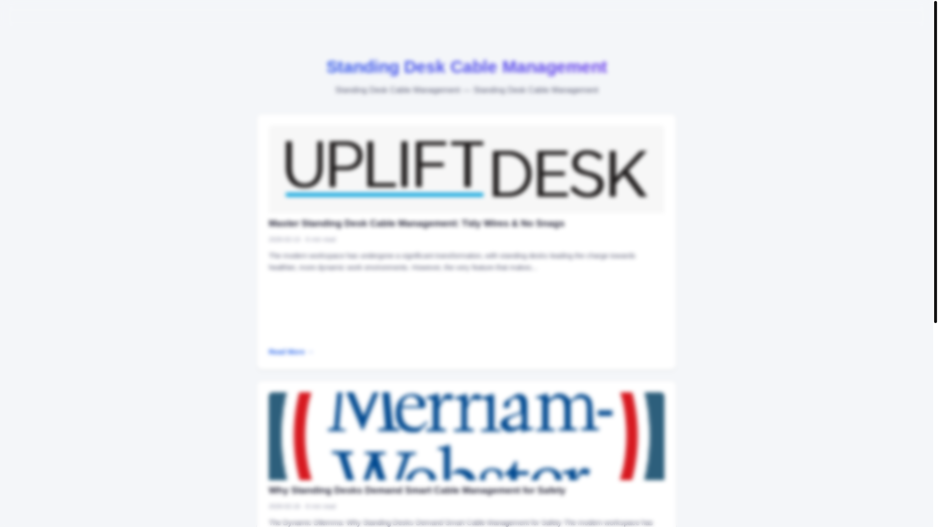 website screenshot of https://standing-desk-cable-management.pages.dev/