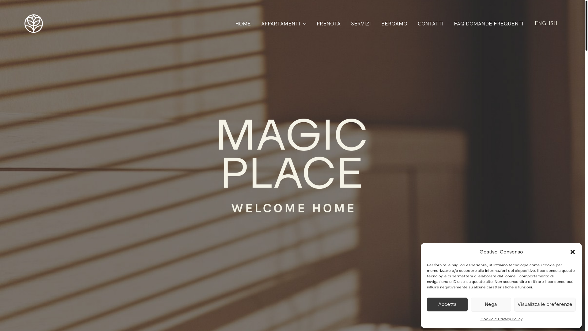 website screenshot of https://magicplacemilano.it/