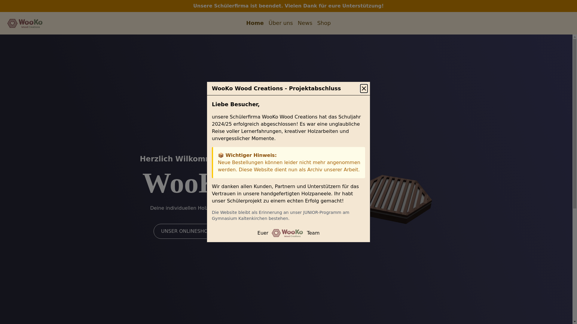website screenshot of https://wooko.pages.dev/