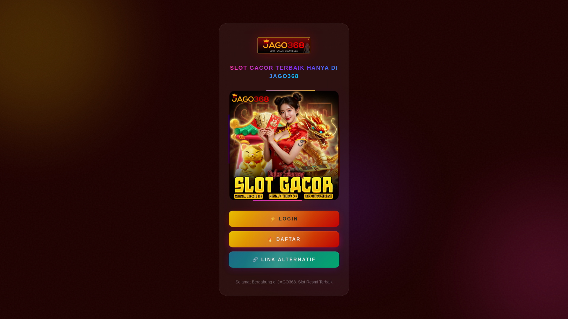 website screenshot of https://jago-mantap-kali.pages.dev/