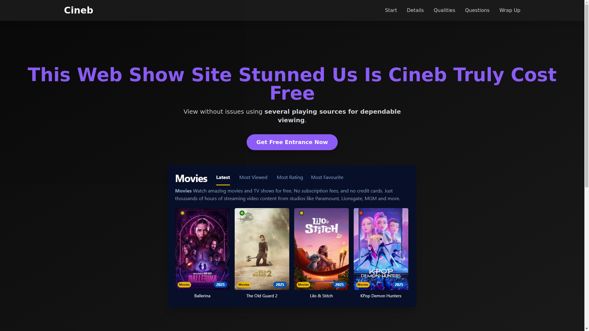 website screenshot of https://cineb-tw7f.pages.dev/