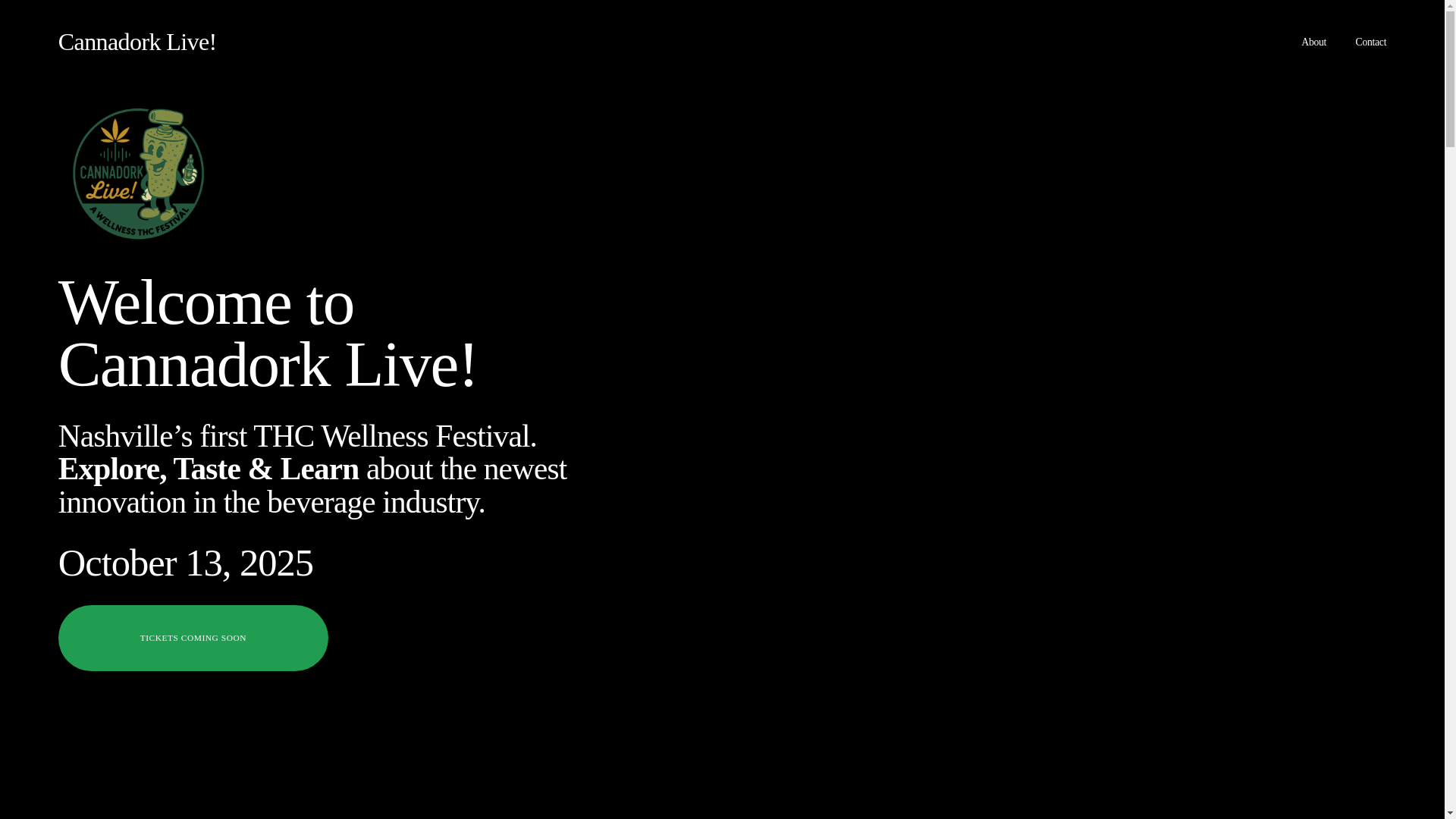 website screenshot of https://cannadorklive.com/