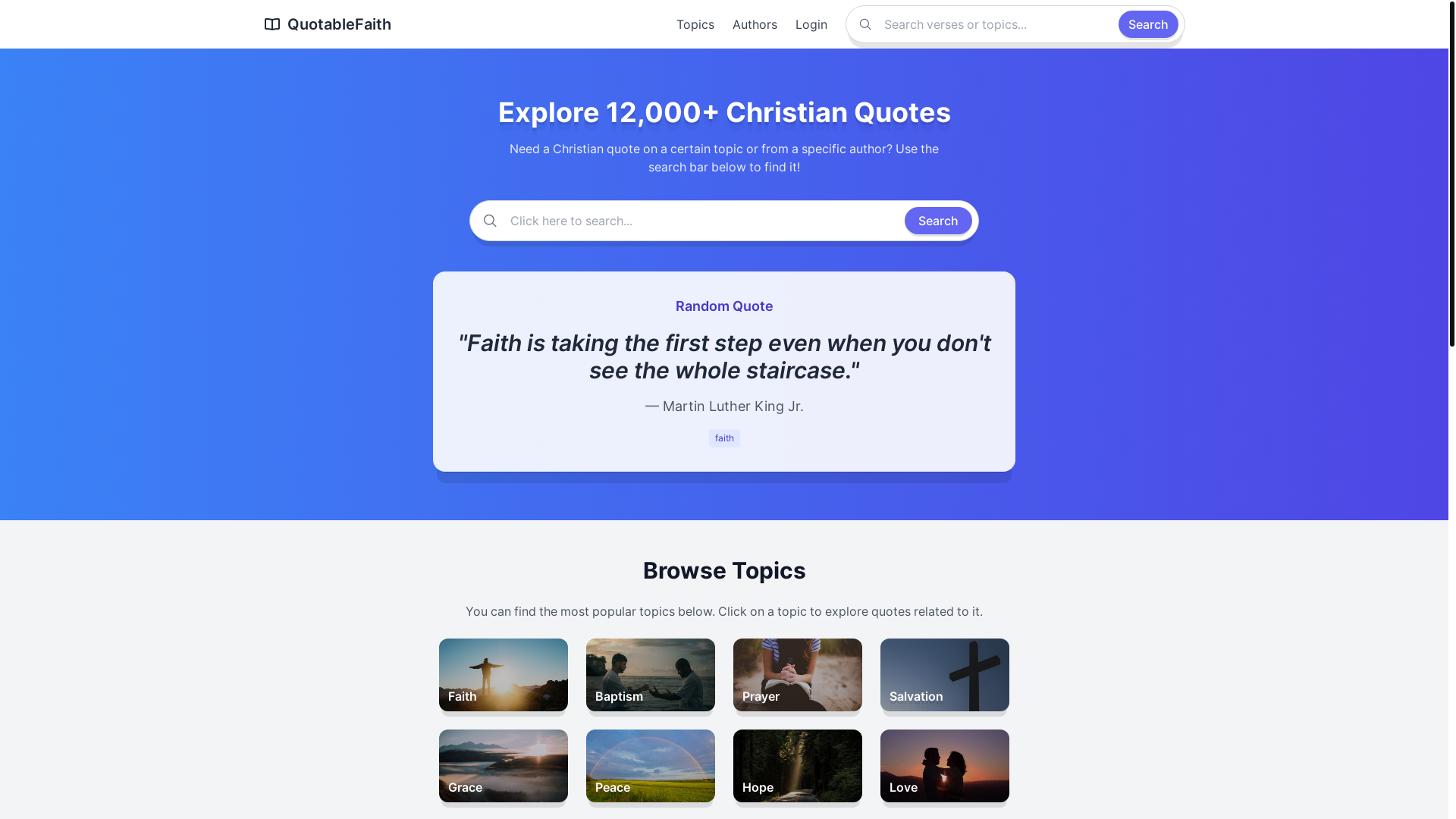 website screenshot of https://quotablefaith-com.pages.dev/