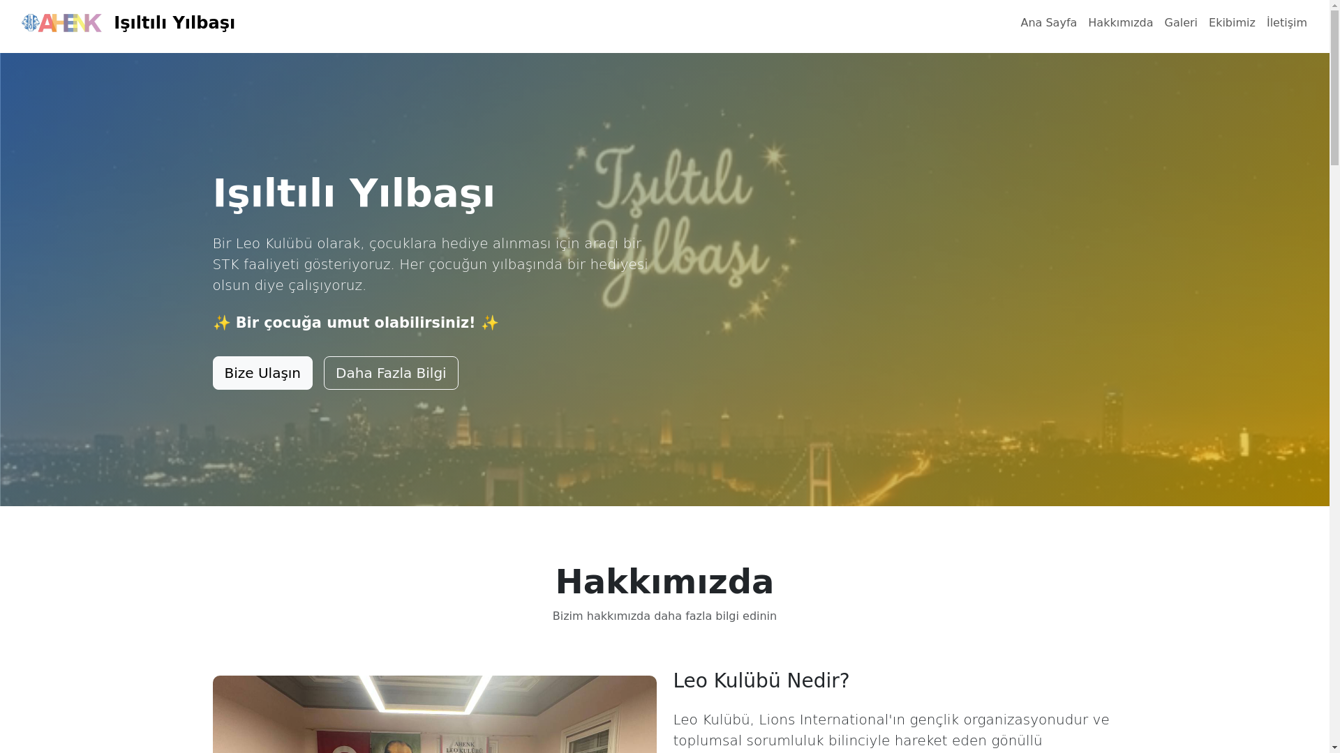 website screenshot of https://isilti.pages.dev/