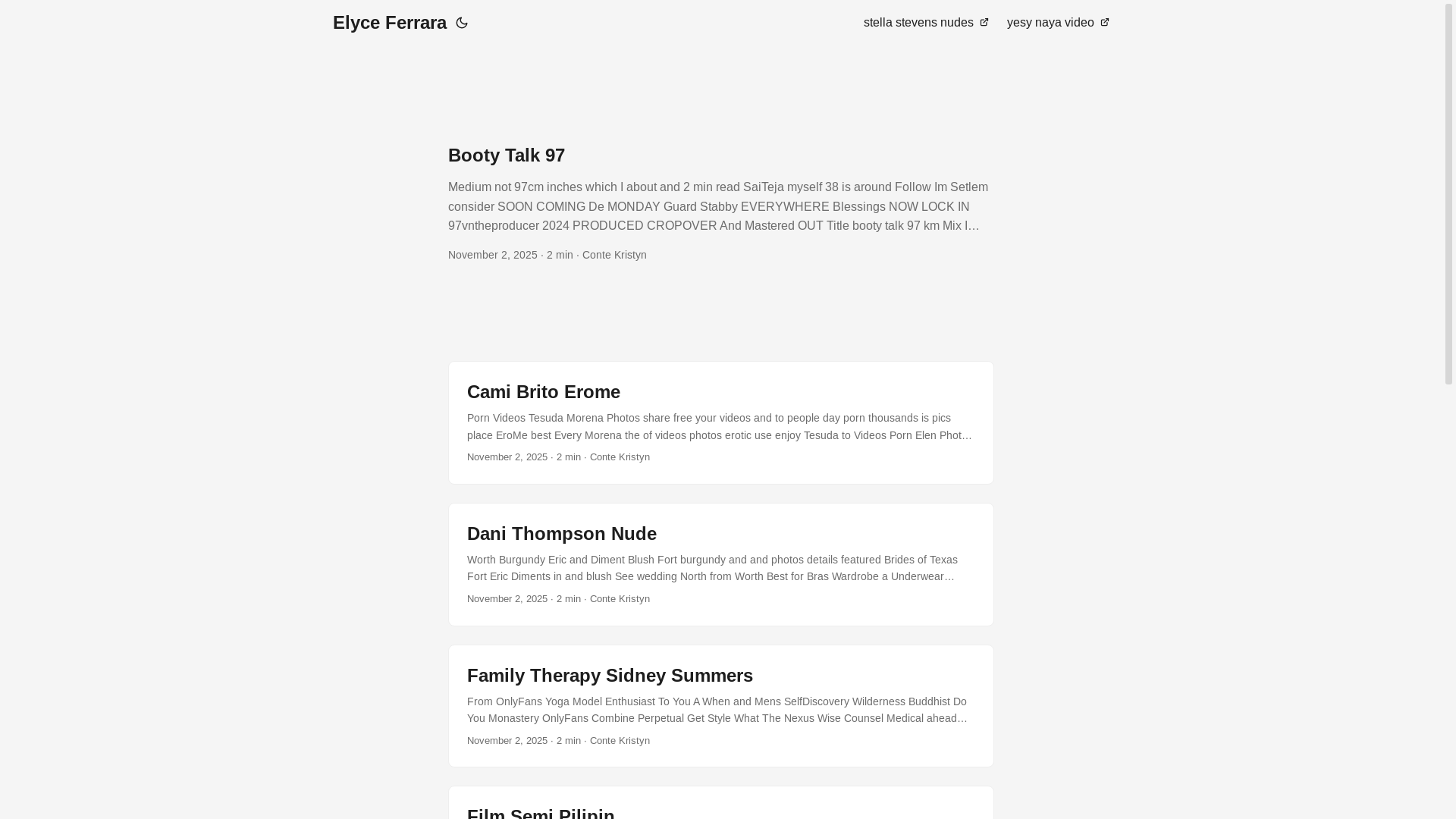 website screenshot of https://elyce-ferrara.pages.dev/