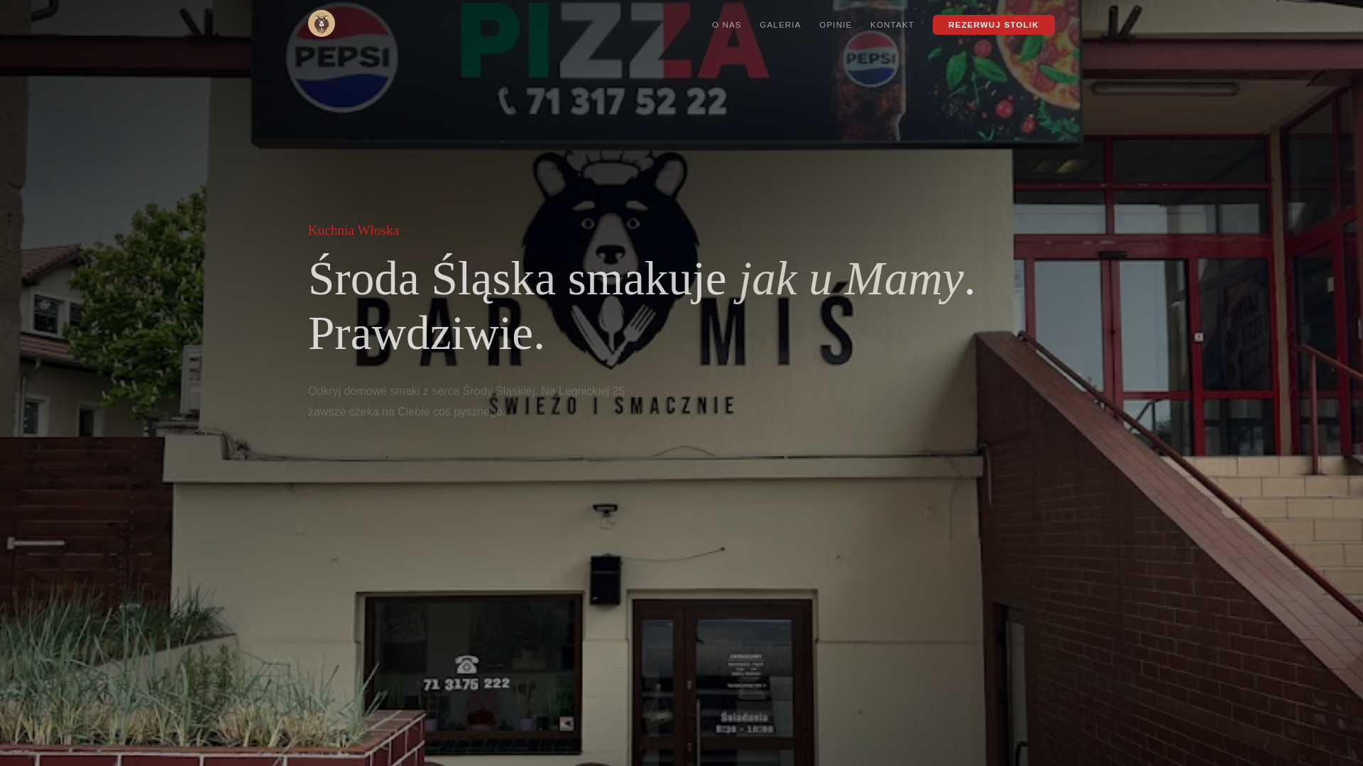 website screenshot of https://bar-mis-swiezo-i-smacznie.pages.dev/