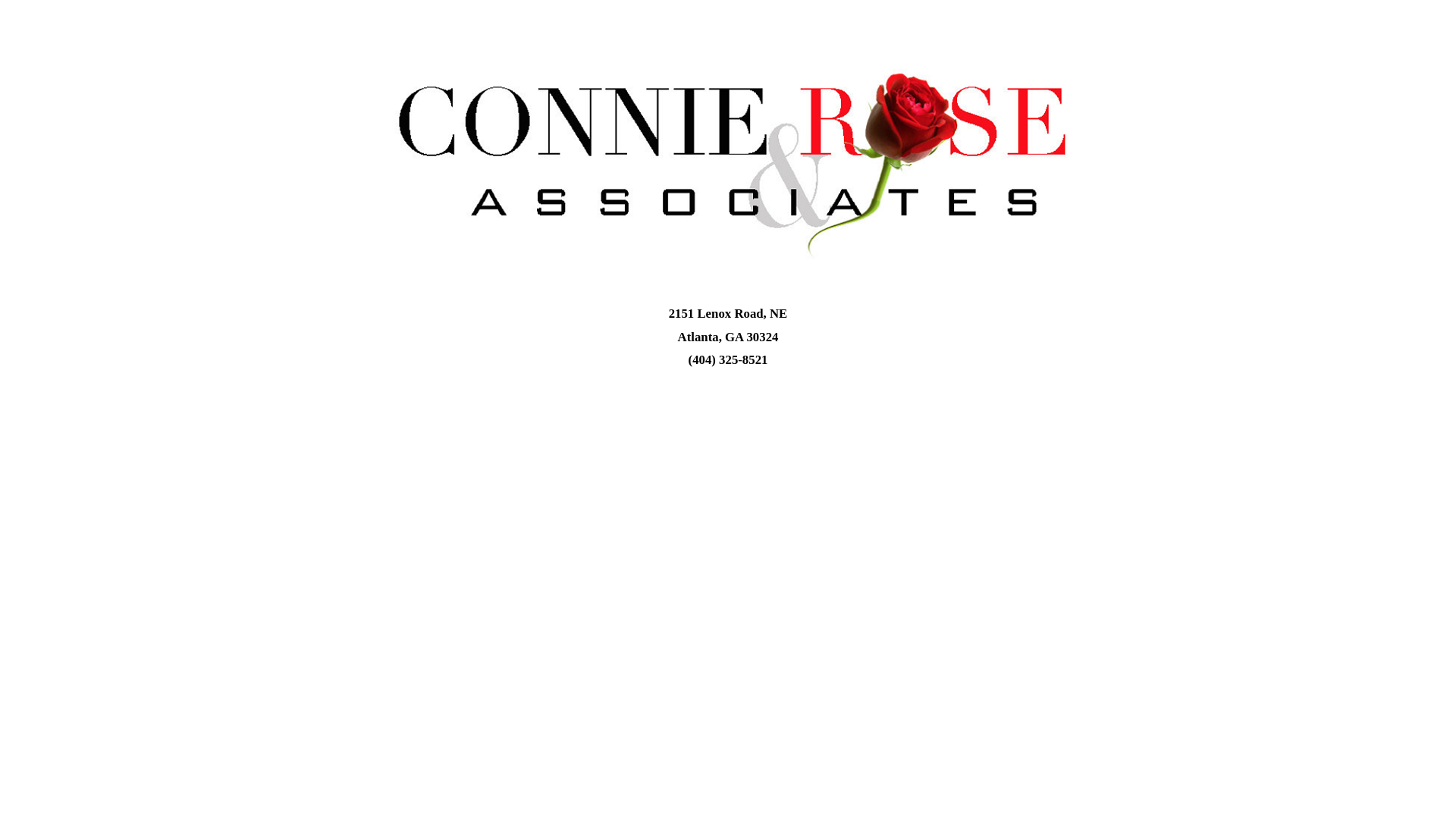 website screenshot of https://connie-rose.pages.dev/