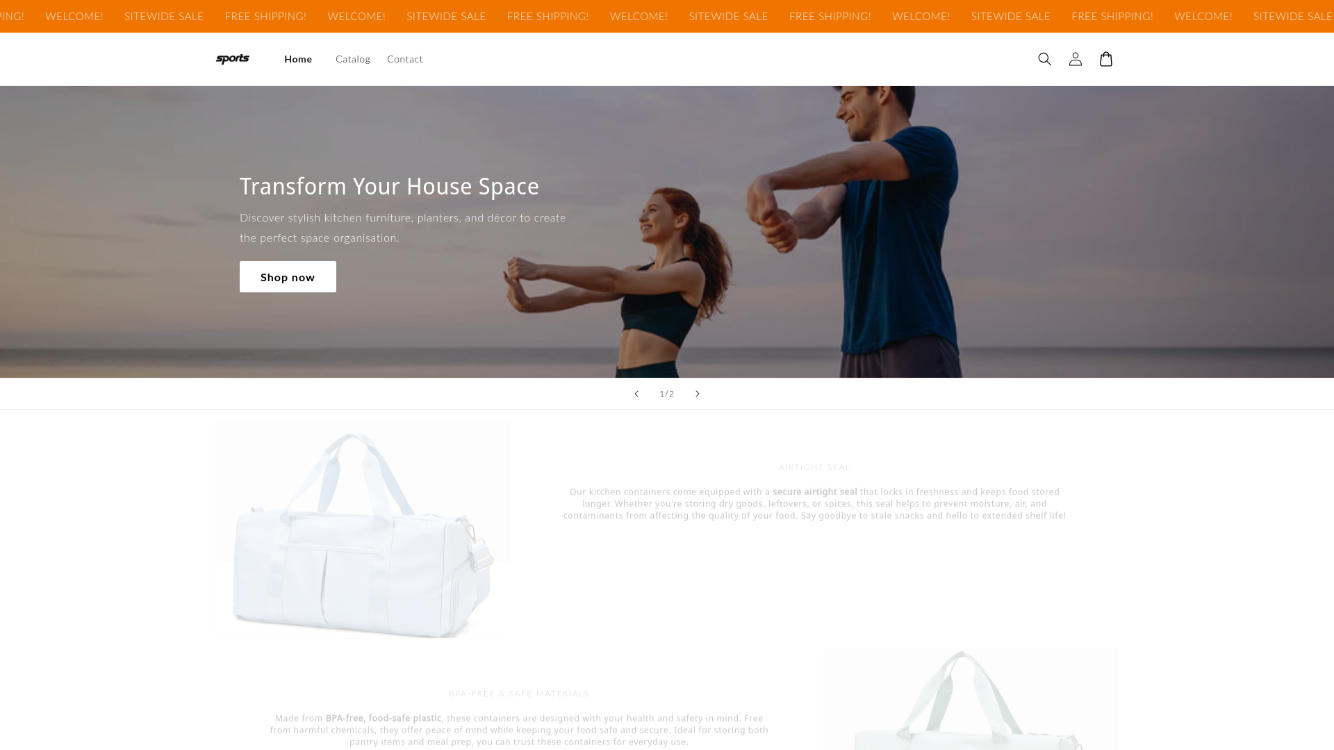 website screenshot of https://simplylittleones.store/