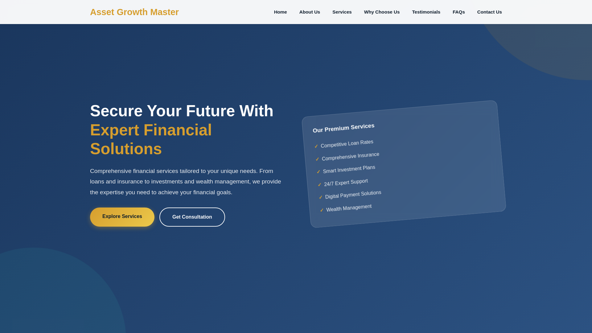 website screenshot of https://assetgrowthmaster.com/