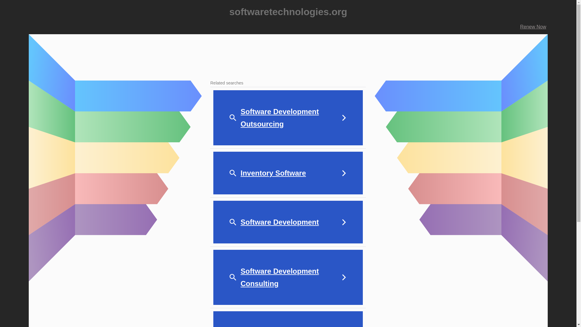 website screenshot of https://softwaretechnologies.org/