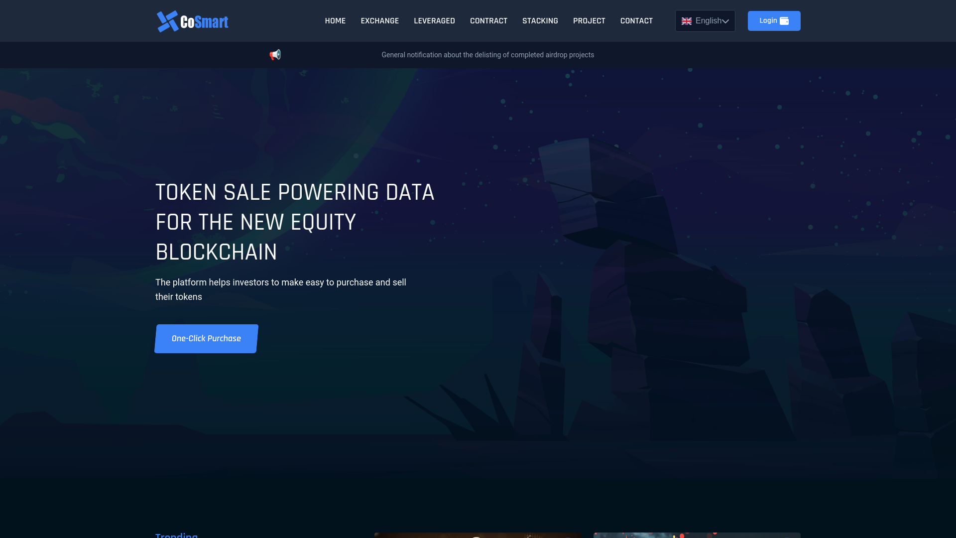 website screenshot of https://contractclaim.top/