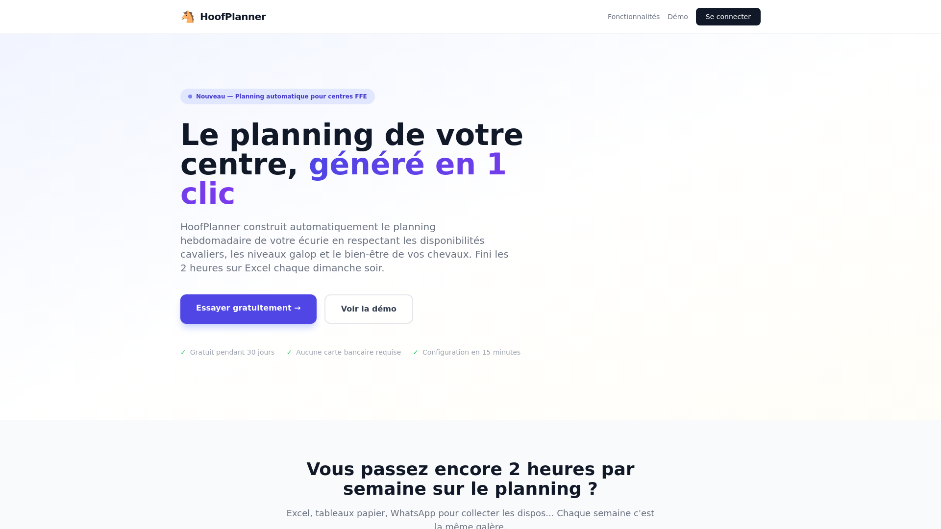 website screenshot of https://hoofplanner.com/