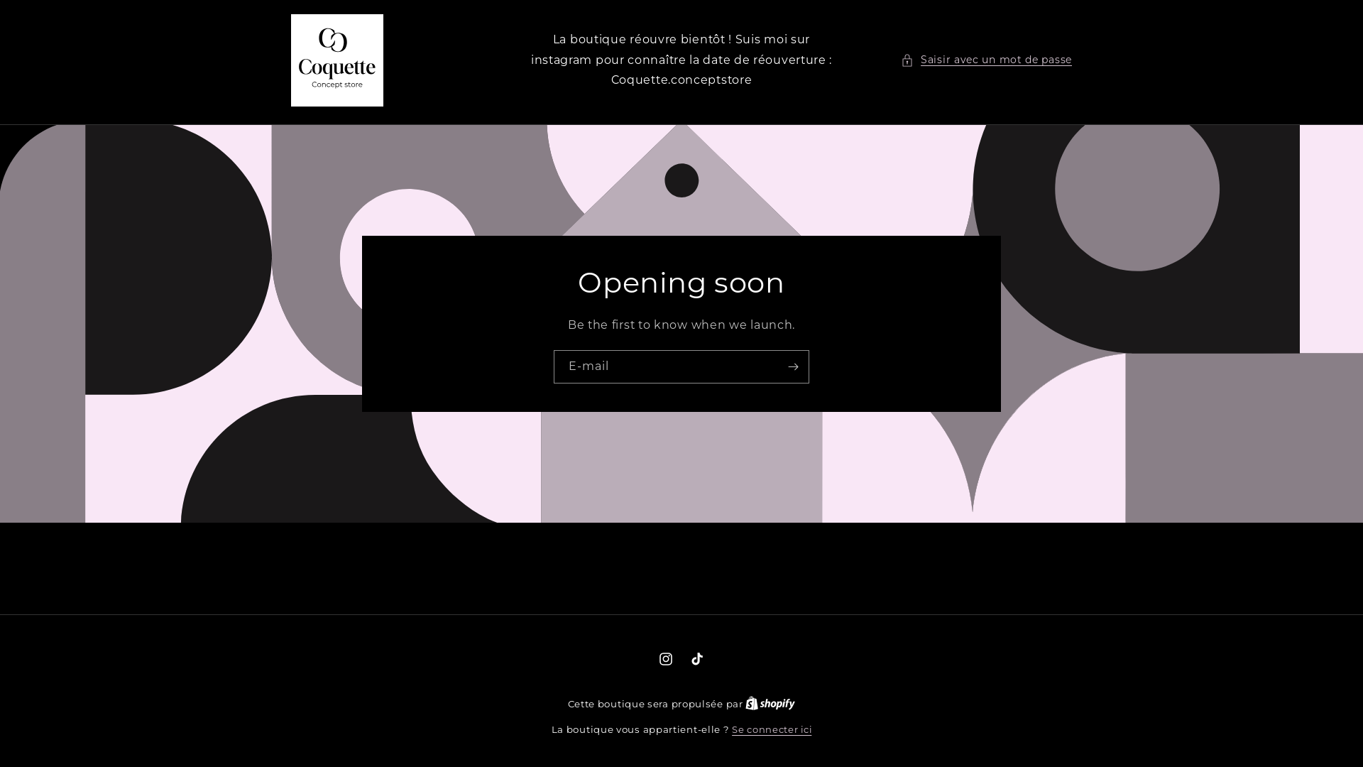 website screenshot of https://coquetteconceptstore.fr/