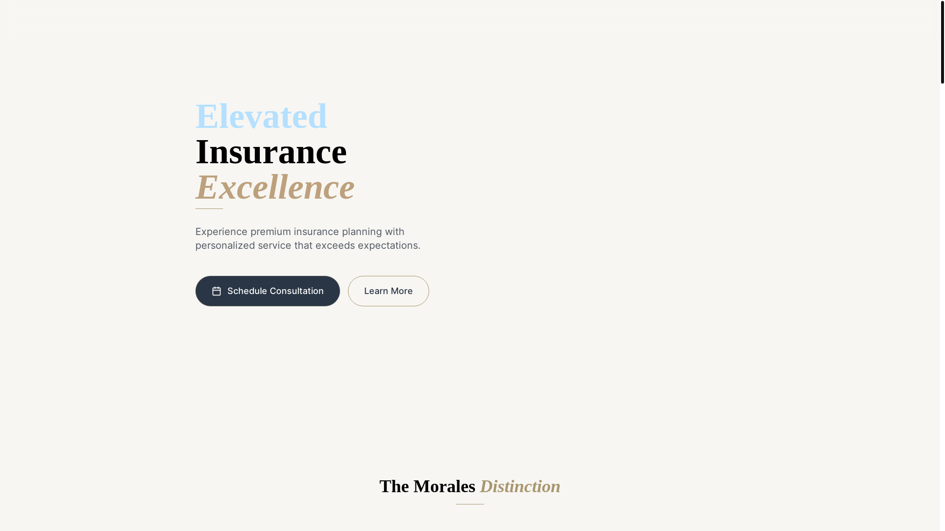 website screenshot of https://fedeallinsurance.com/