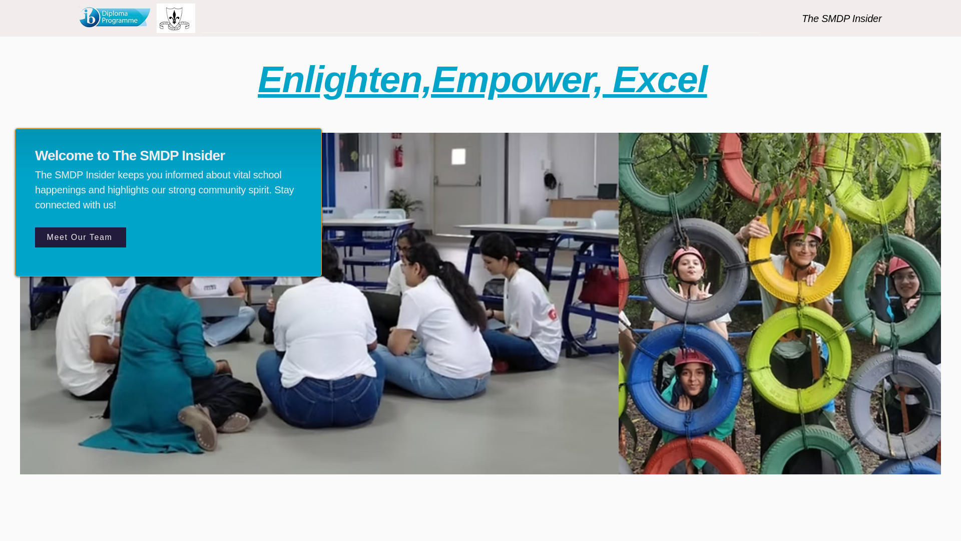 website screenshot of https://smdpnewsletter.com/