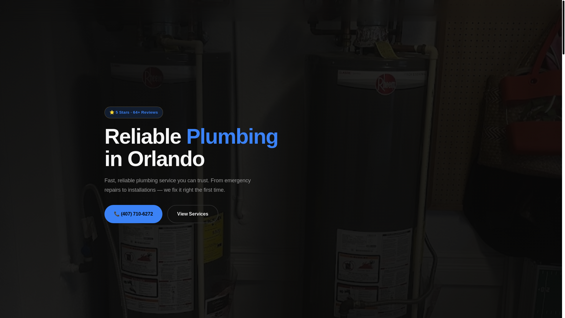 website screenshot of https://orlando-water-heater-pros.pages.dev/