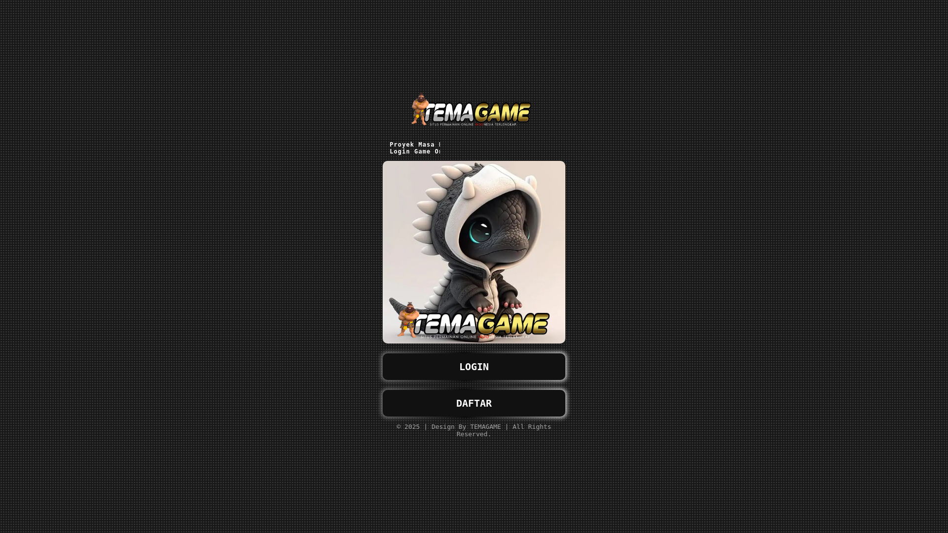 website screenshot of https://temagamegacor.pages.dev/