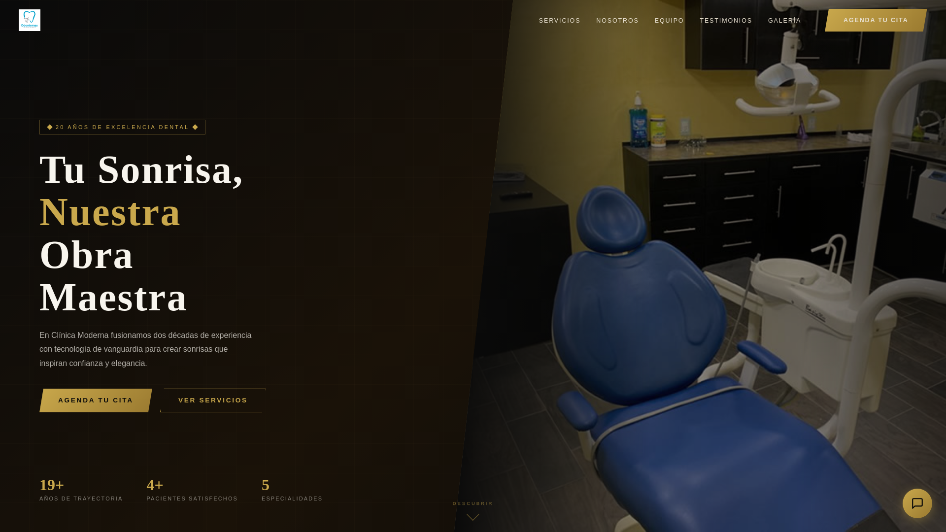 website screenshot of https://clinica-moderna.pages.dev/