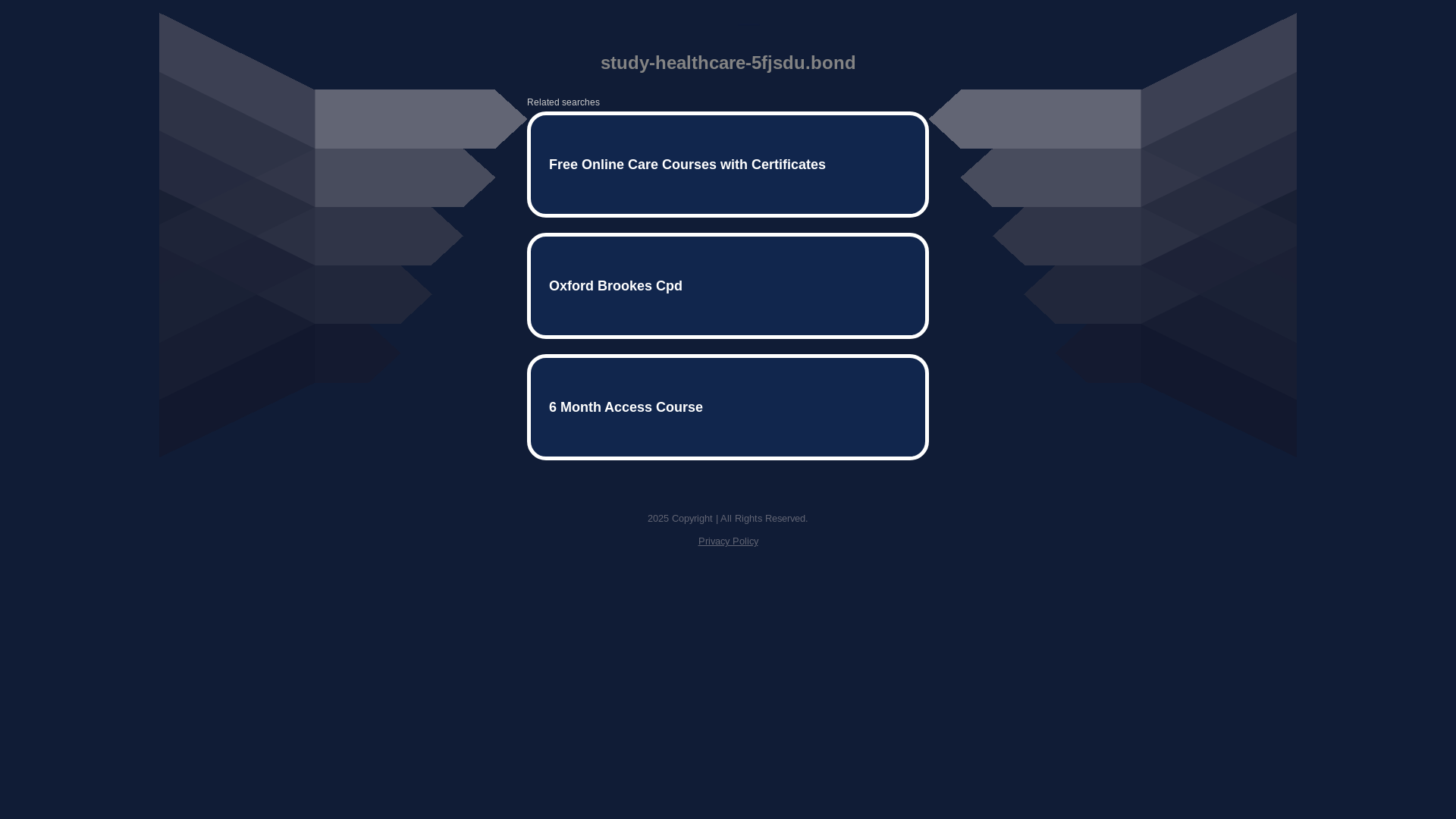 website screenshot of https://study-healthcare-5fjsdu.bond/