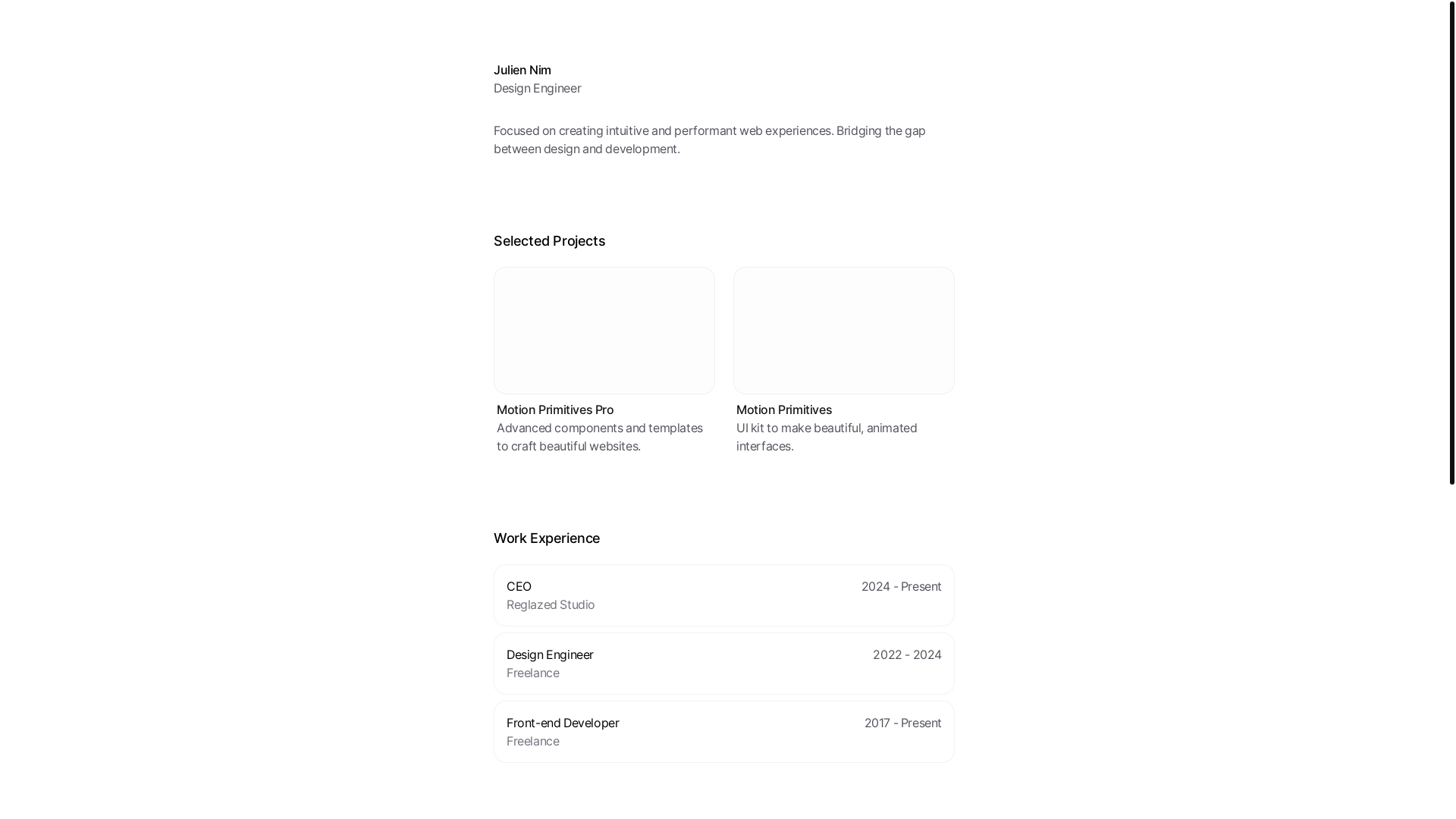 website screenshot of https://thinkmaketest.ai/