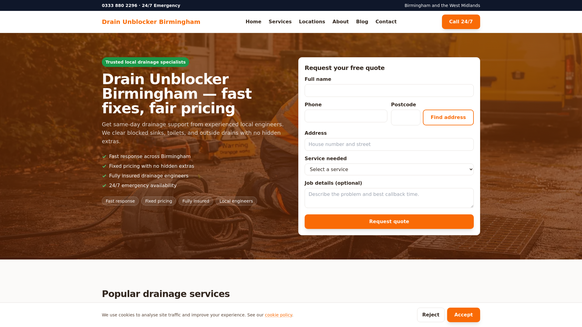 website screenshot of https://drain-unblocker-birmingham-co-uk.pages.dev/