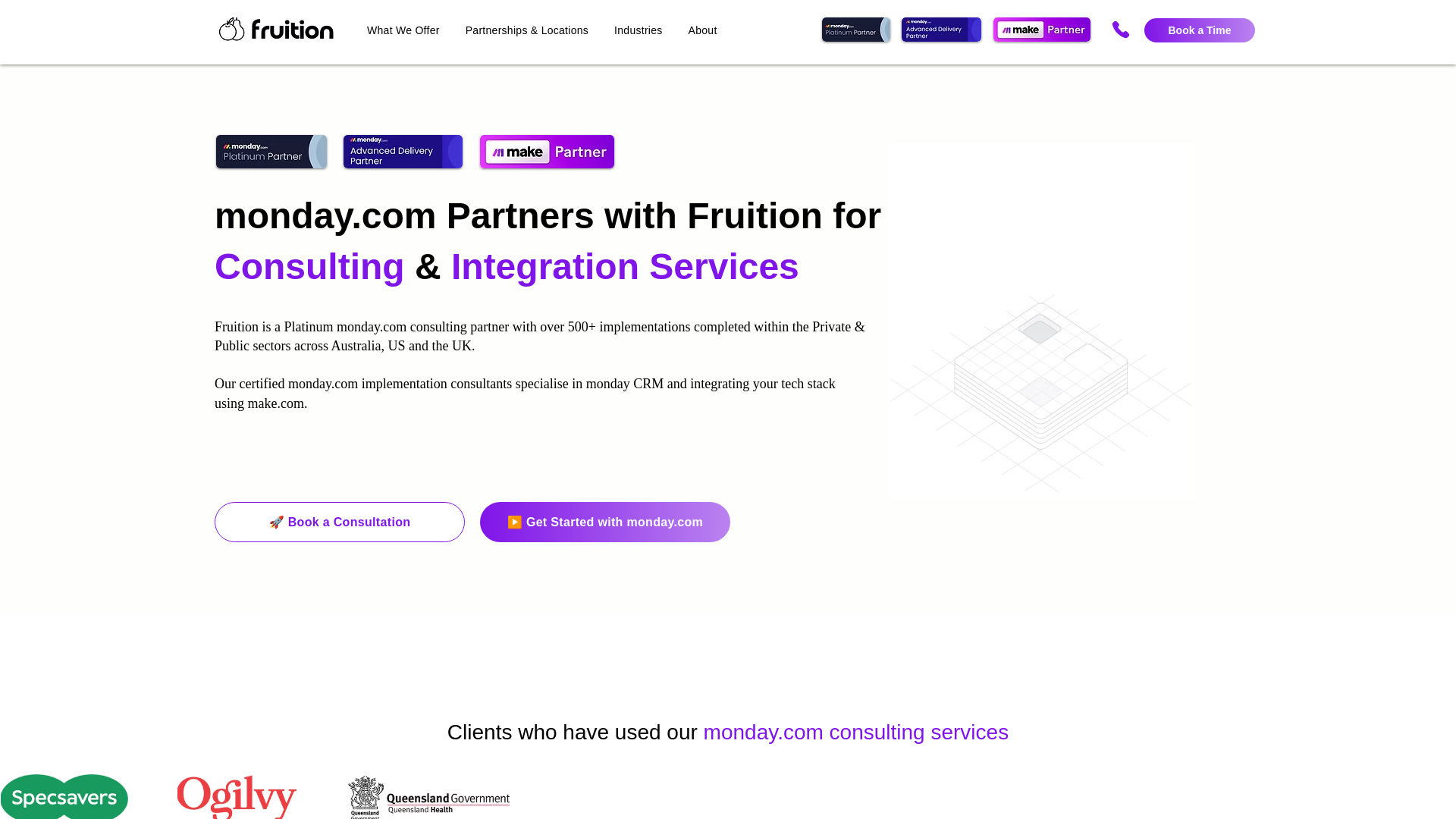 website screenshot of https://fruitiondesk.com/