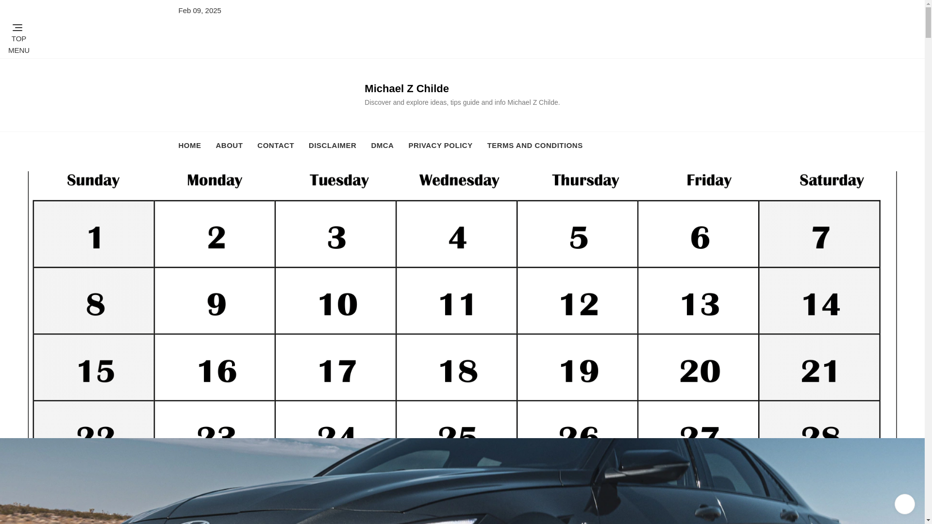 website screenshot of https://michaelzchilde.pages.dev/