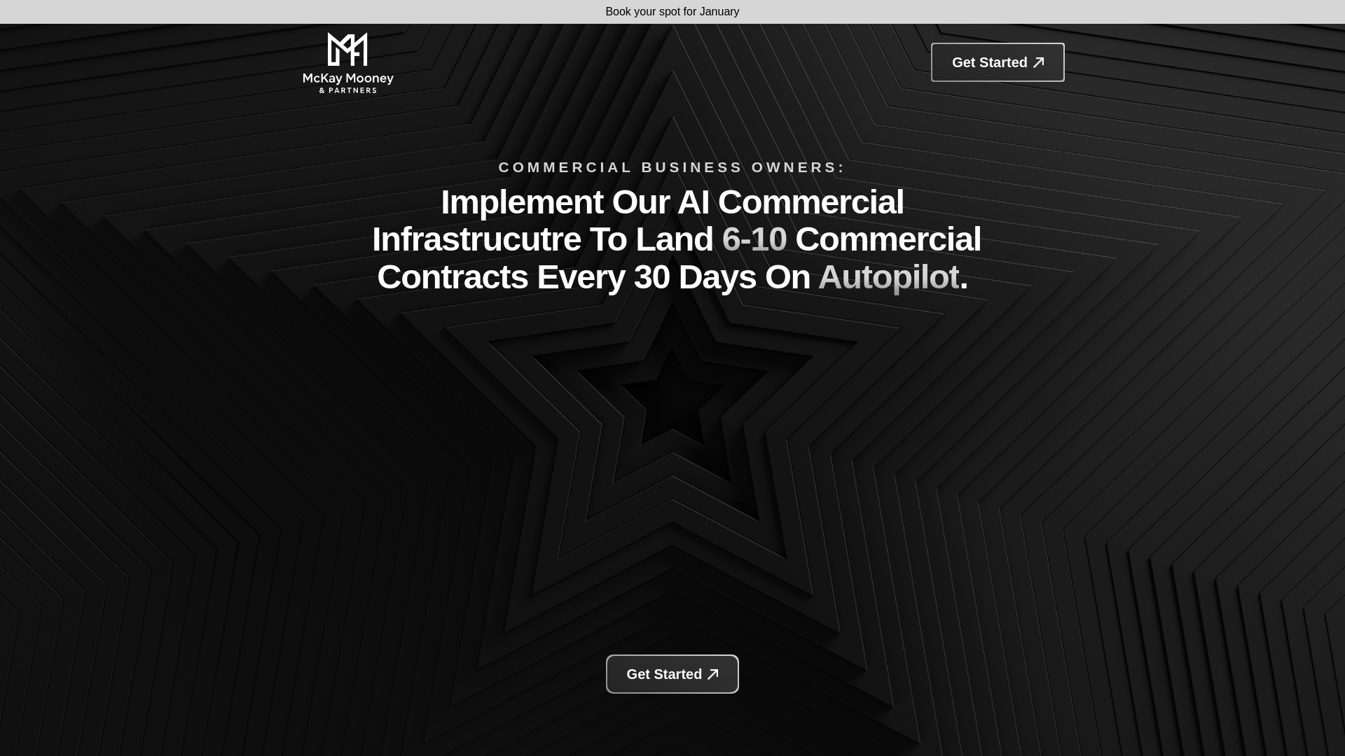 website screenshot of https://mckaymooneyoutreach.info/