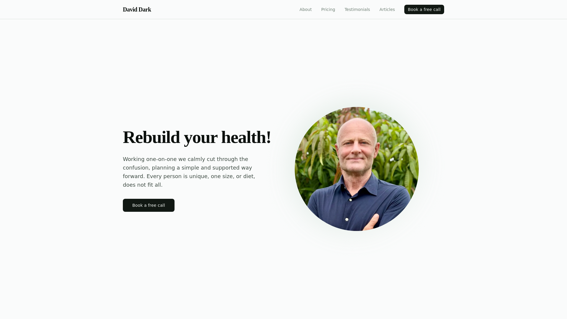 website screenshot of https://david-dark-health.pages.dev/