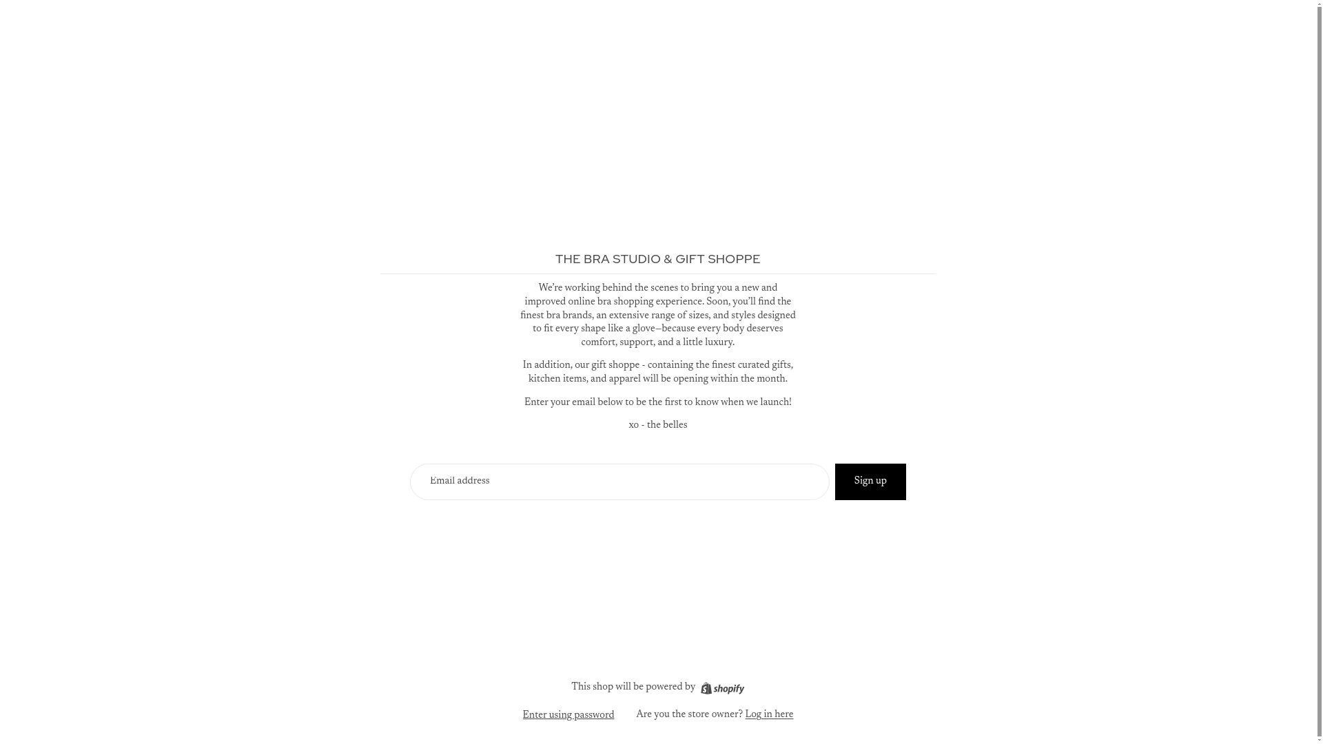 website screenshot of https://lulabellebras.com/