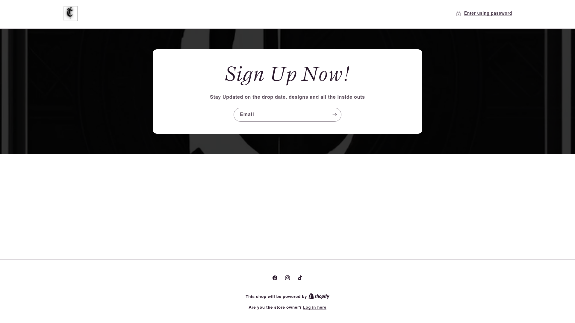 website screenshot of https://tupunathreads.com/
