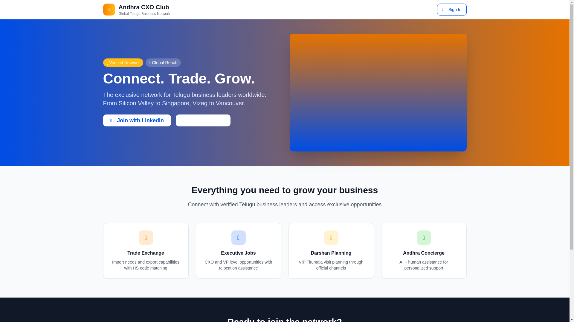 website screenshot of https://andhracxoclub.org/