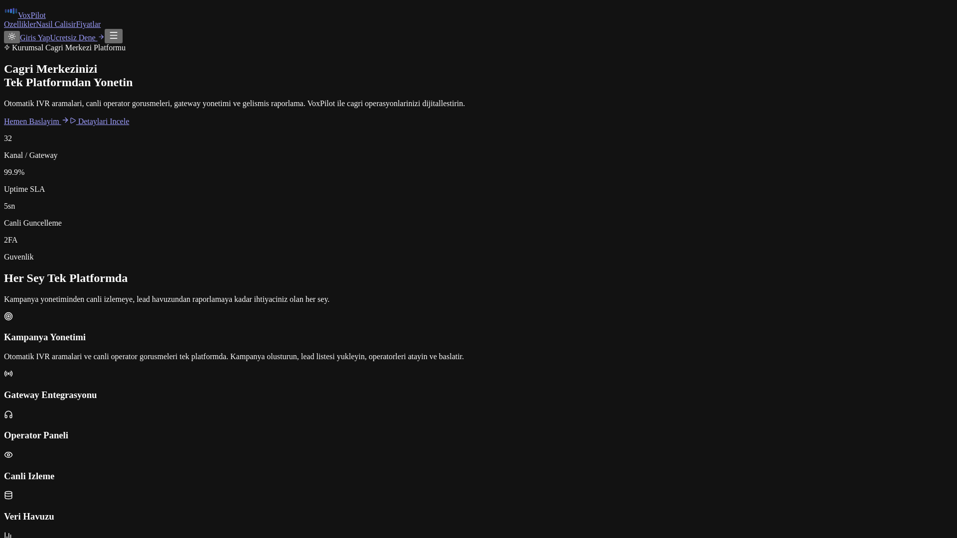 website screenshot of https://voxpilot.pro/