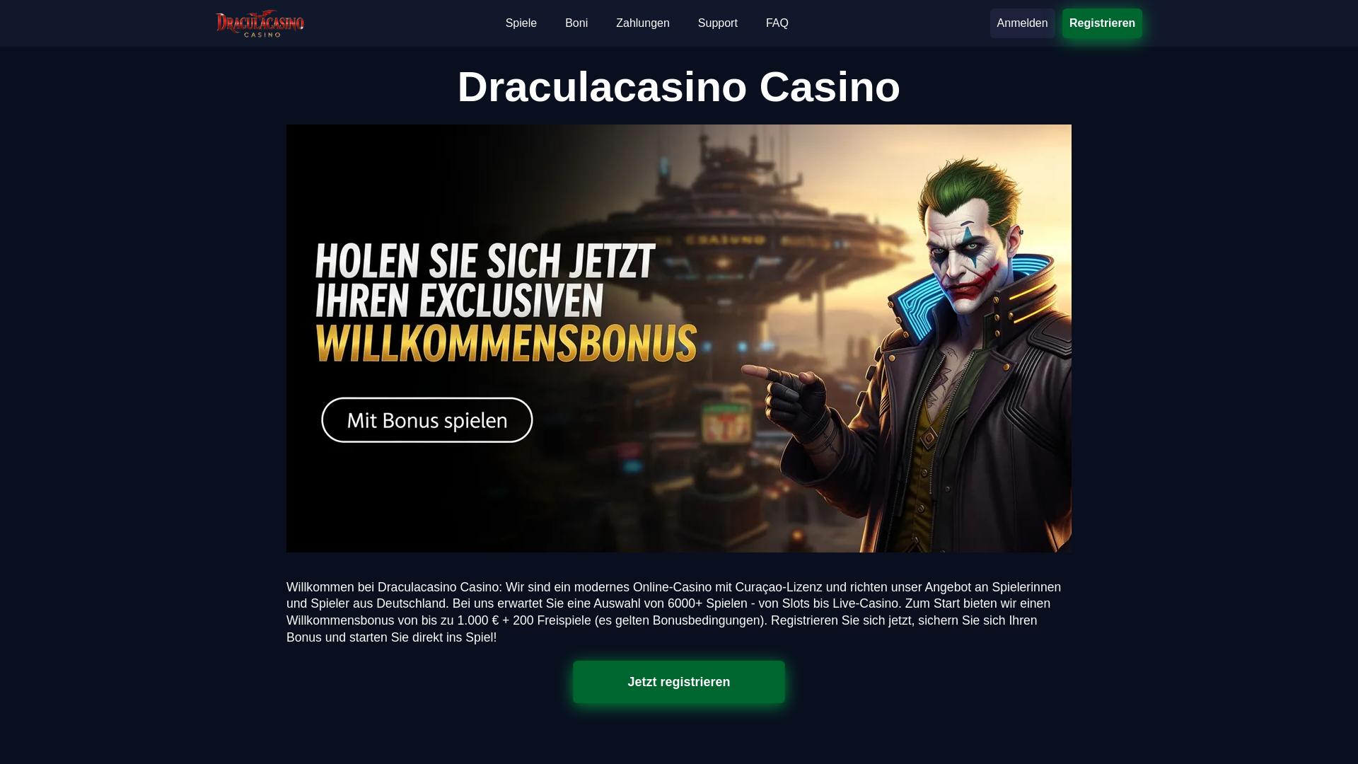 website screenshot of https://draculacasinocasino-de-34264.pages.dev/
