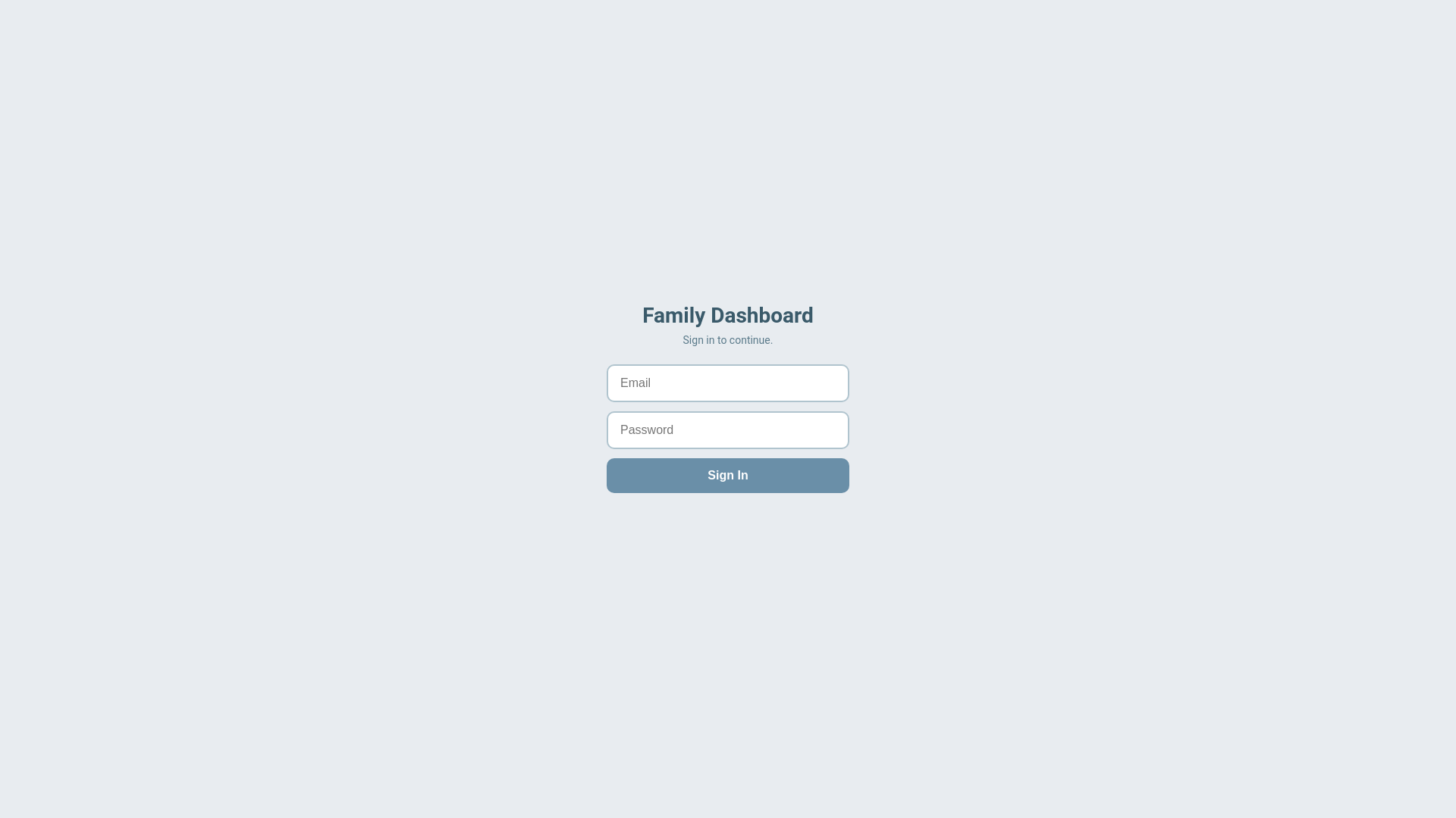 website screenshot of https://family-dashboard-7oy.pages.dev/