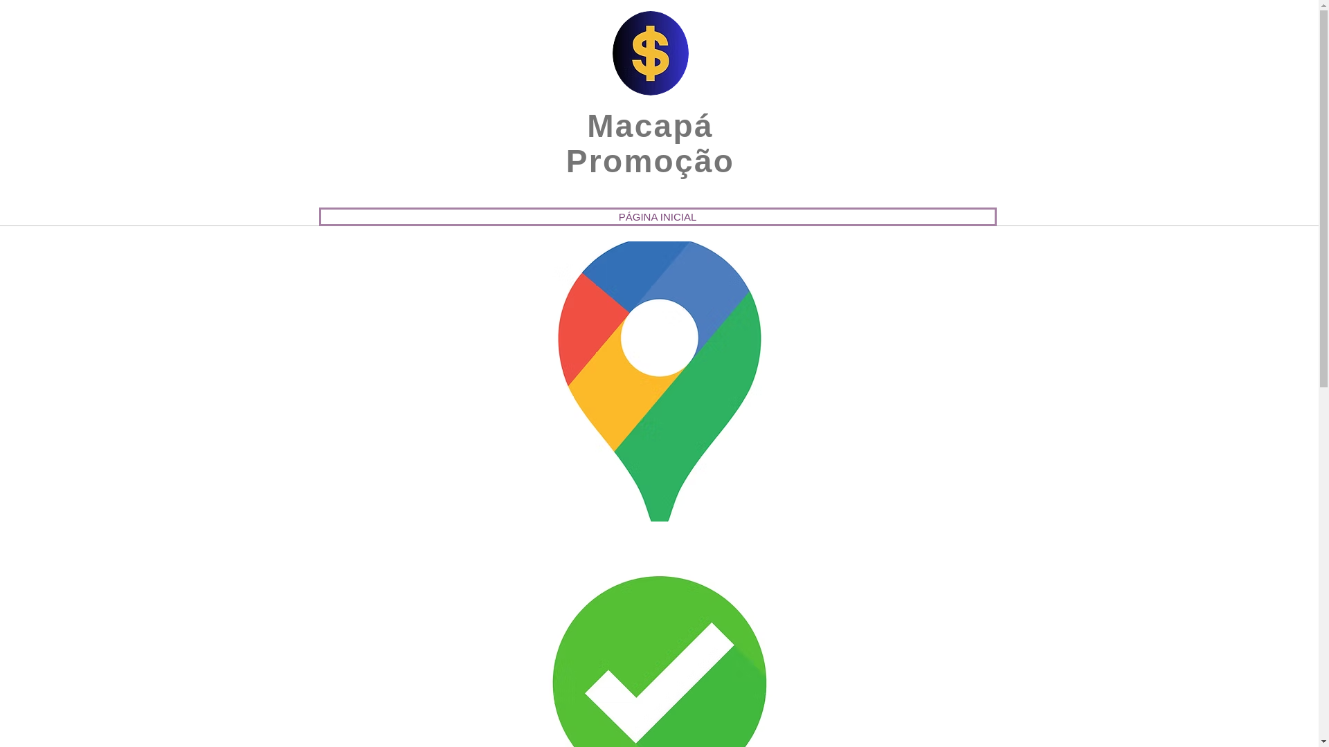 website screenshot of https://macapamidia.com.br/