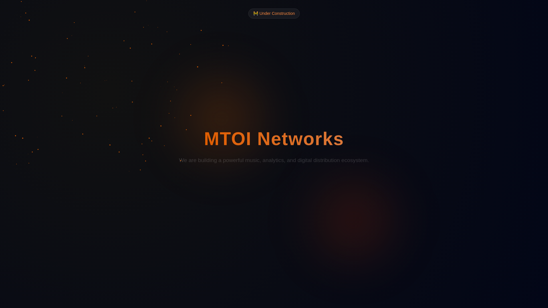 website screenshot of https://mtoinetworks.com