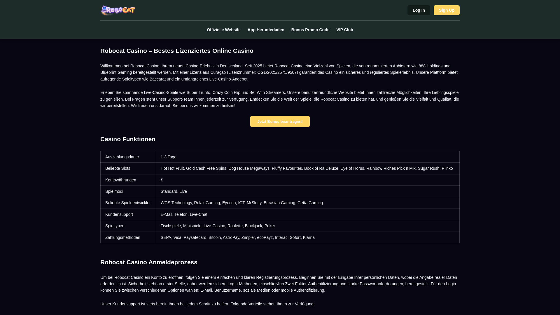 website screenshot of https://robocatcasino-com-de.pages.dev/