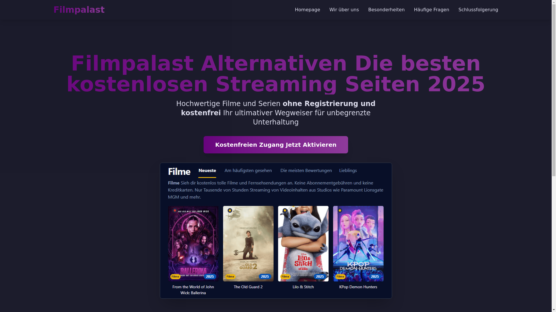 website screenshot of https://filmpalast-p0dl.pages.dev/